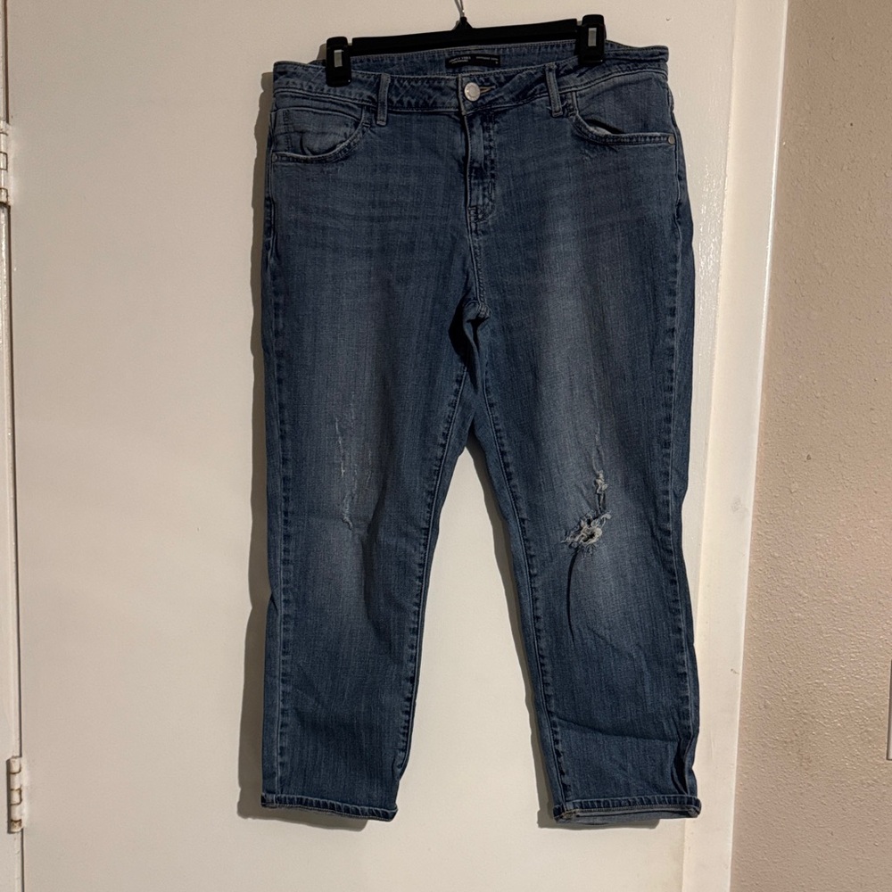 Simply Vera Vera Wang Blue Straight Leg Jeans